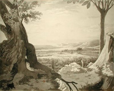 Paisaje del Valle del Nilo de Philipp Otto Runge